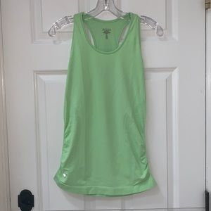 Athleta Speedlight tank, size small, green